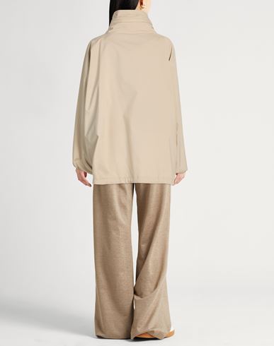 Woman Overcoat & Trench Coat Beige Size 8 Polyester, Polyurethane
