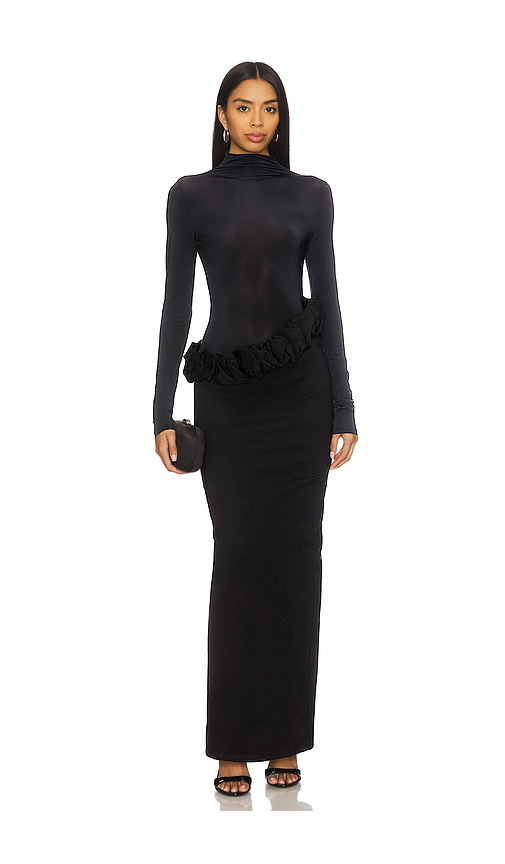 NBD Zohar Maxi Dress in Black. - XXS also in L, M, S