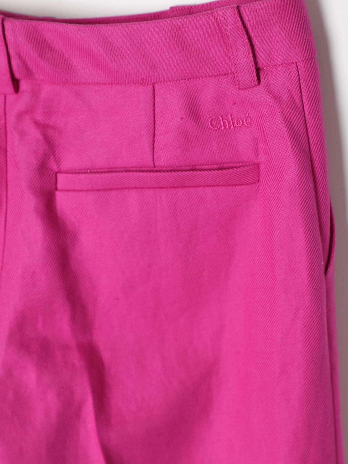 Pants CHLOÉ Kids color Pink