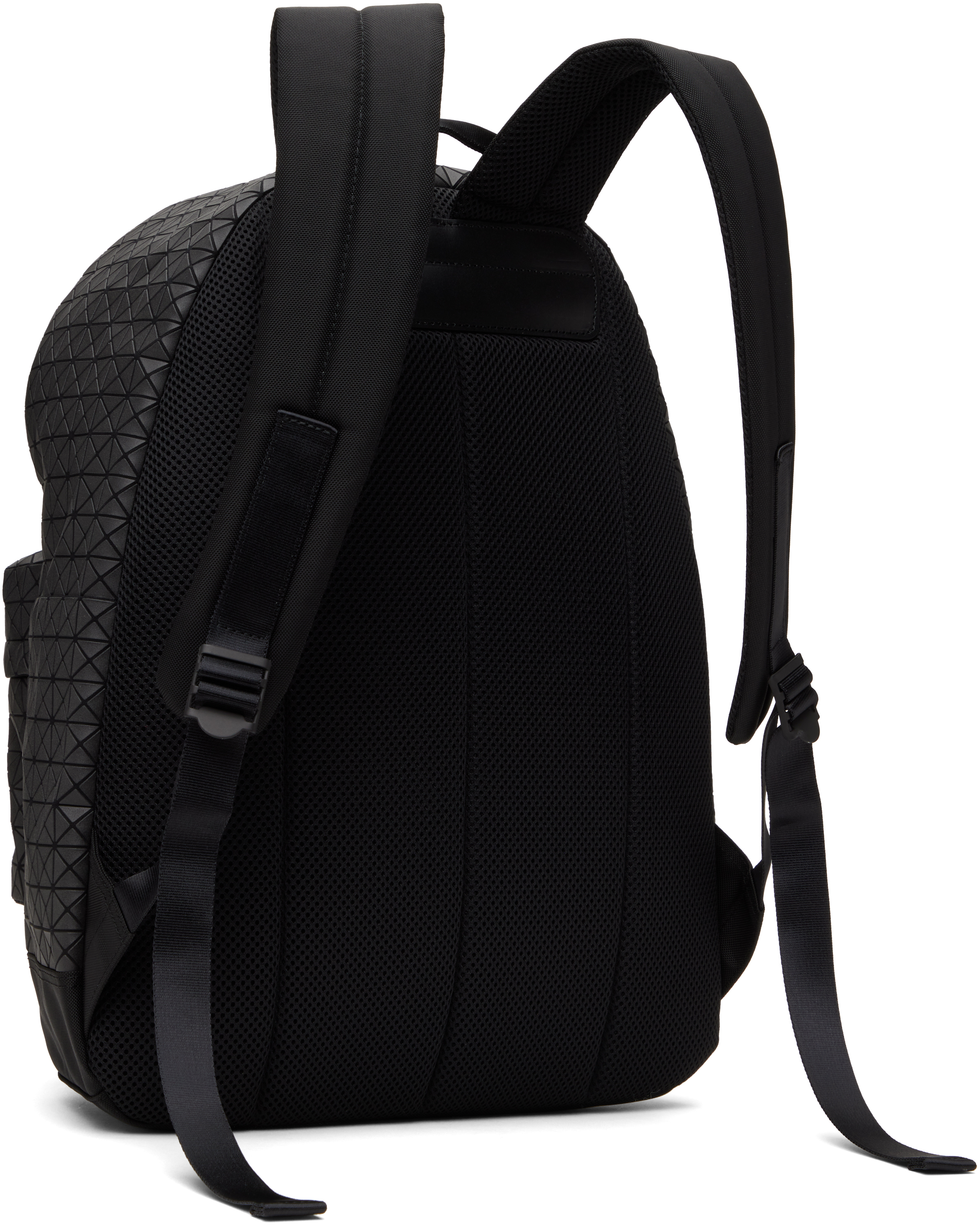 BAO BAO ISSEY MIYAKE Gunmetal Daypack Backpack