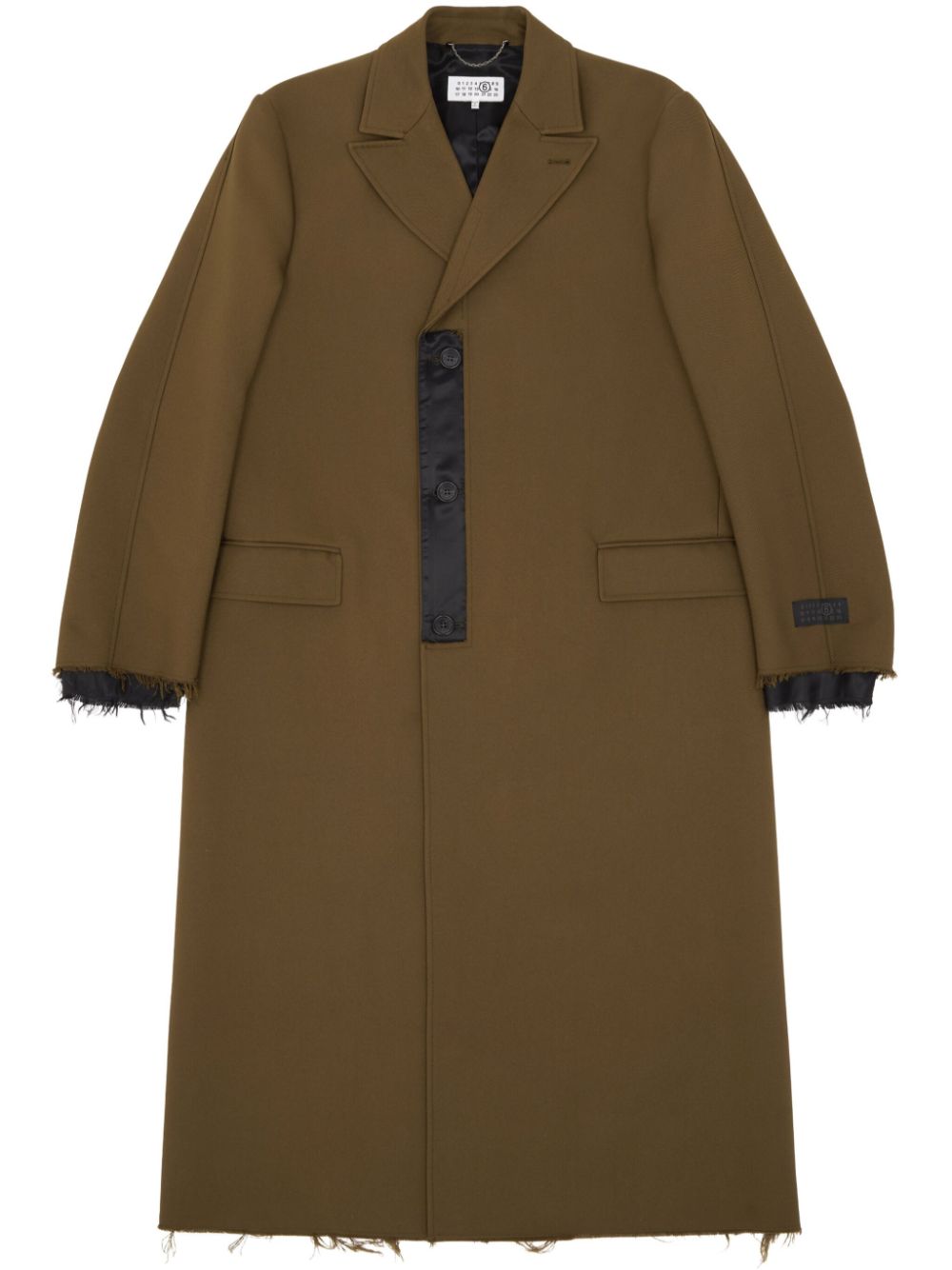 Numeric Signature single-breasted coat - Brown