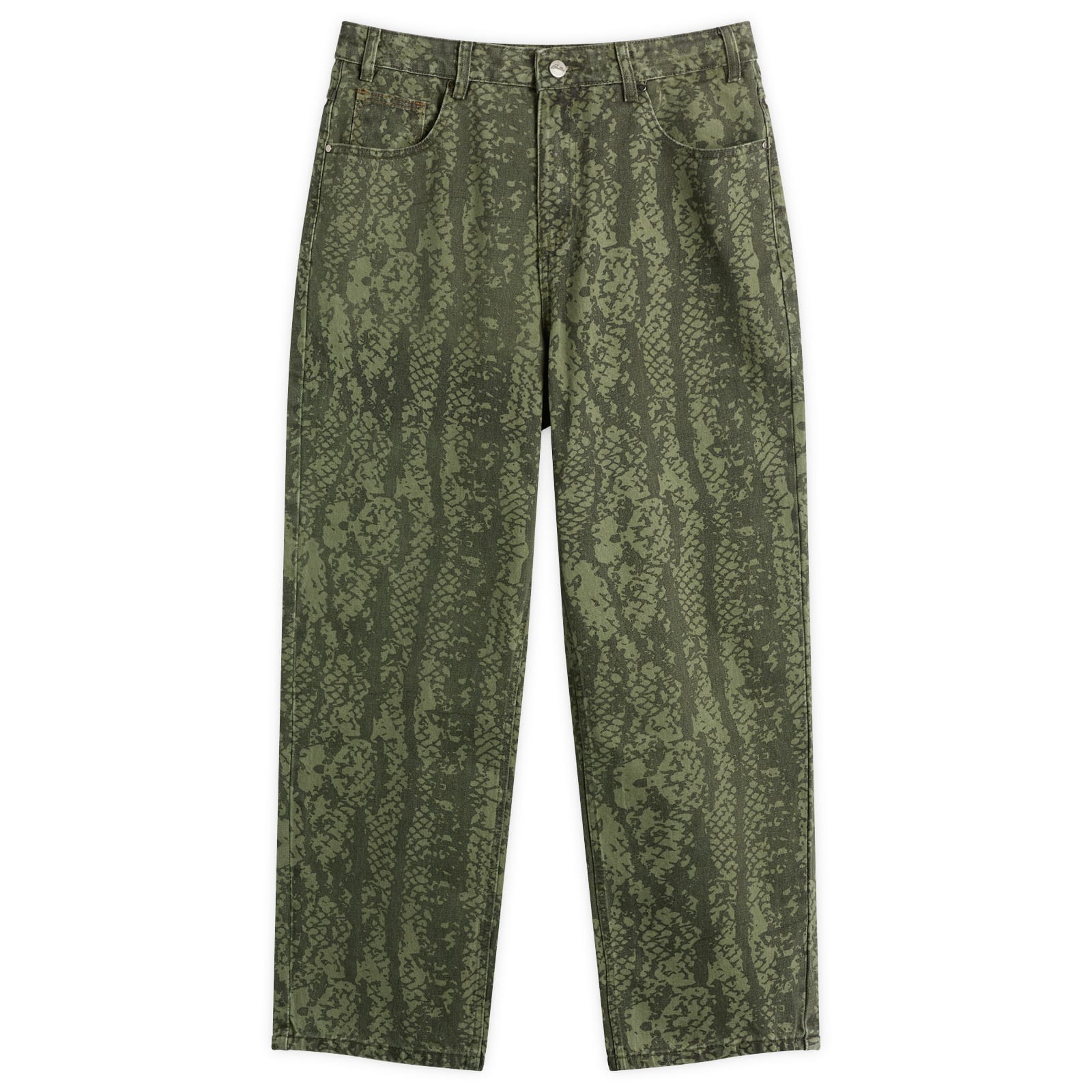 Men's Garage Denim Jeans in Lowland Camo