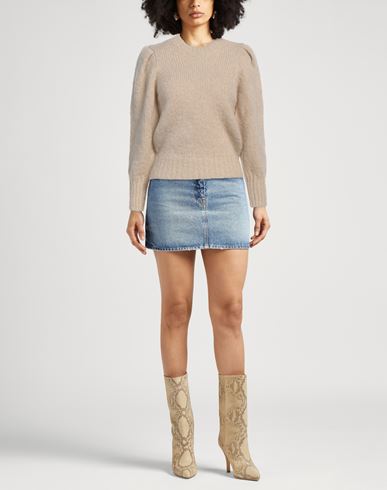 Isabel Marant Woman Sweater Beige Size 4 Mohair wool, Polyamide