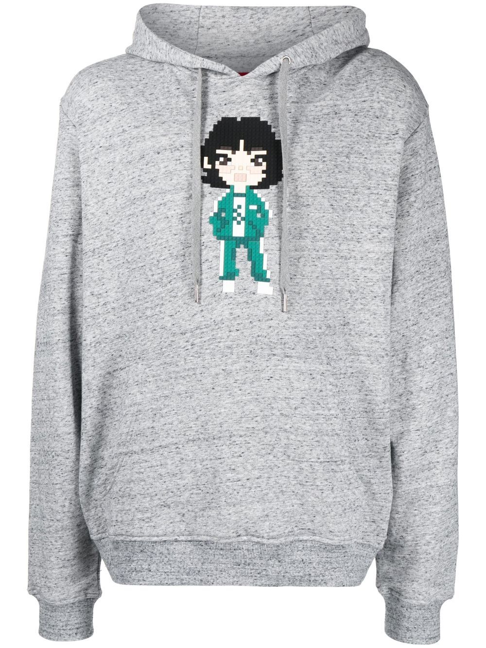 Player 067 pullover hoodie - Grey