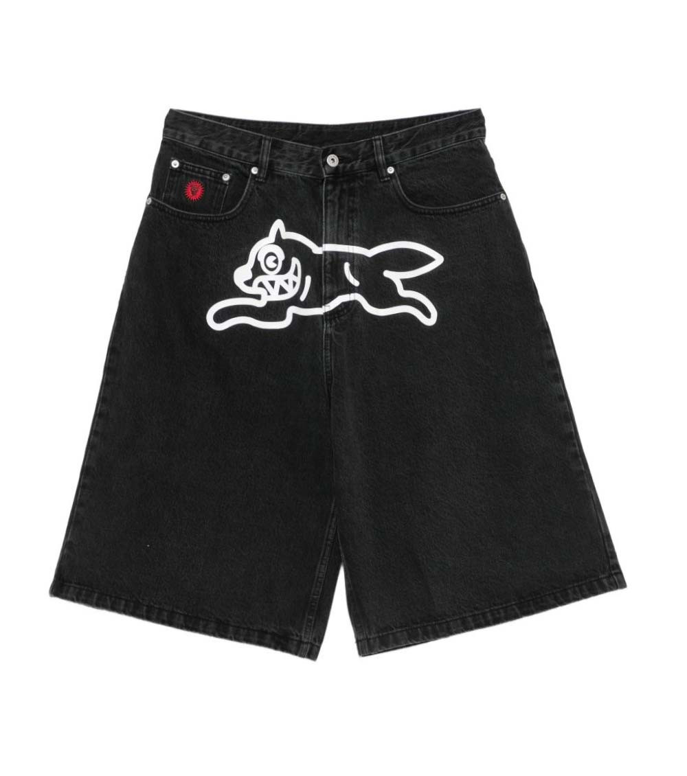 Denim Cargo Shorts