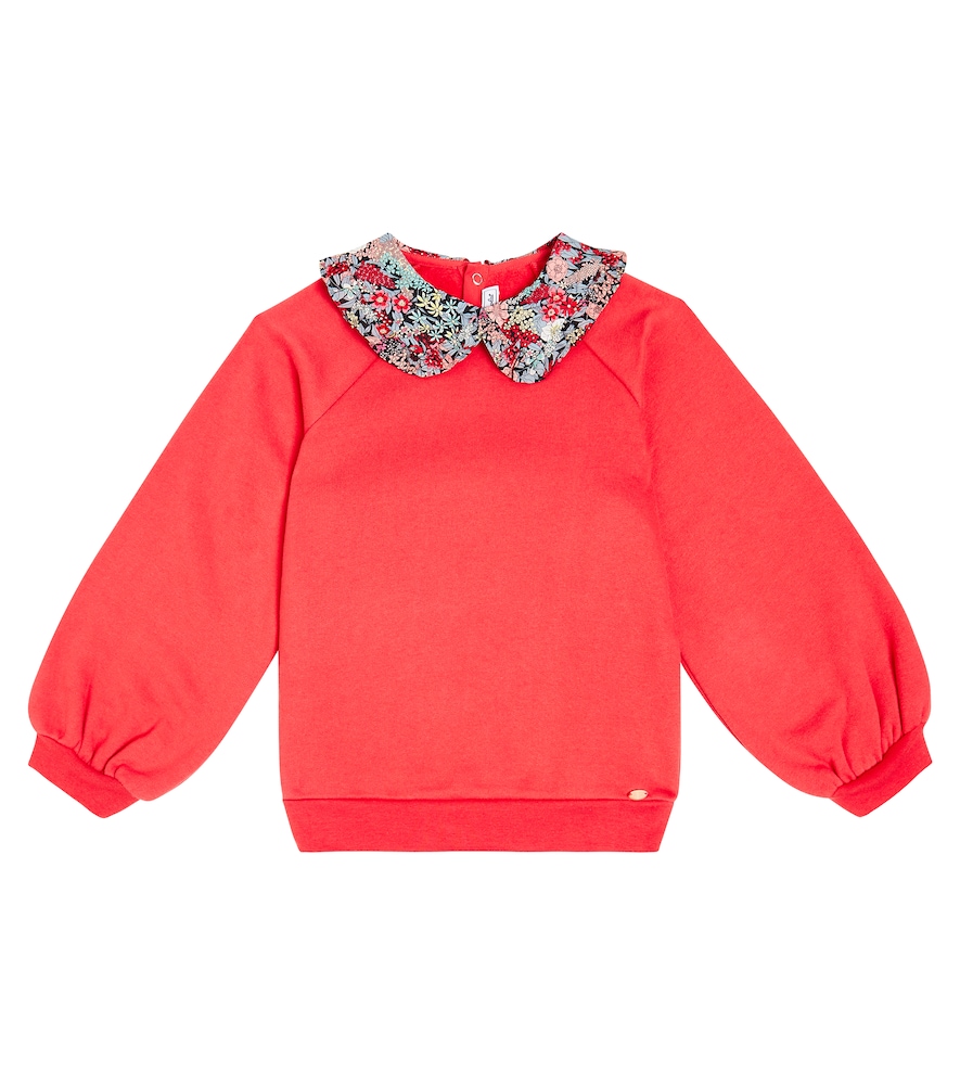 Liberty cotton grenadine sweatshirt