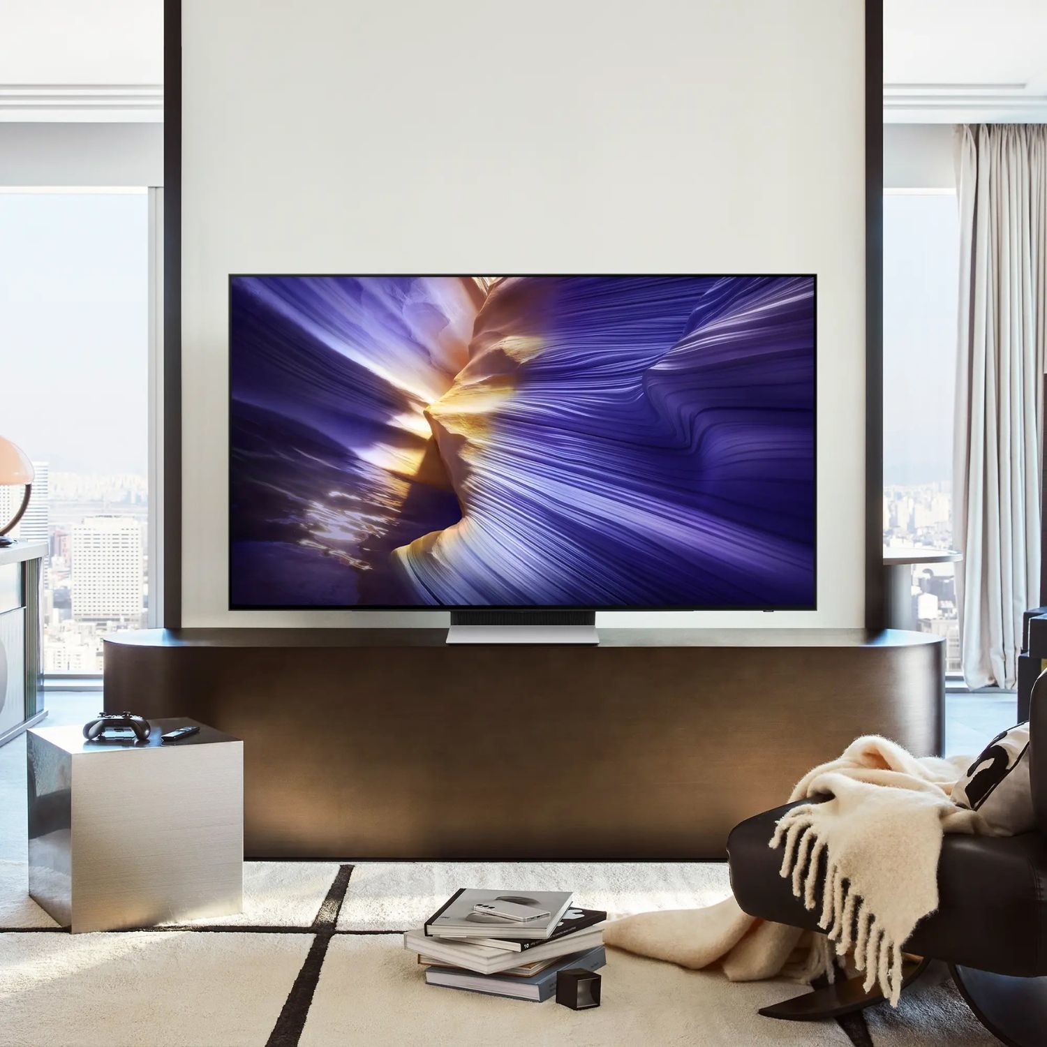 Samsung QE55S90FAEXXU 55 OLED 4K Ultra HD HDR Smart TV with Tizen O