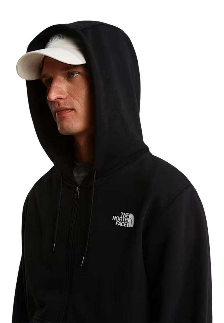 Black Logo Regular Hoodie