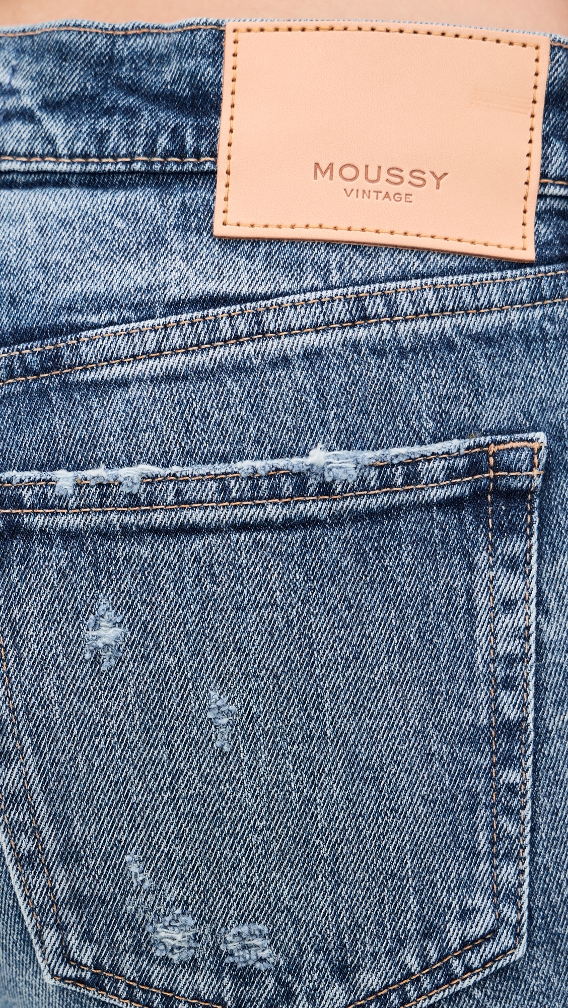 Slim Straight Jeans Blue