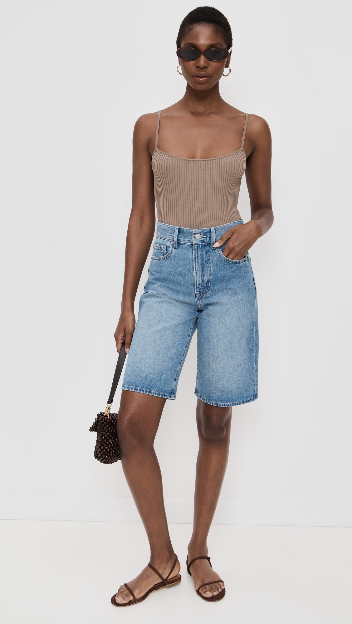 STAUD Soleil Tank Taupe 