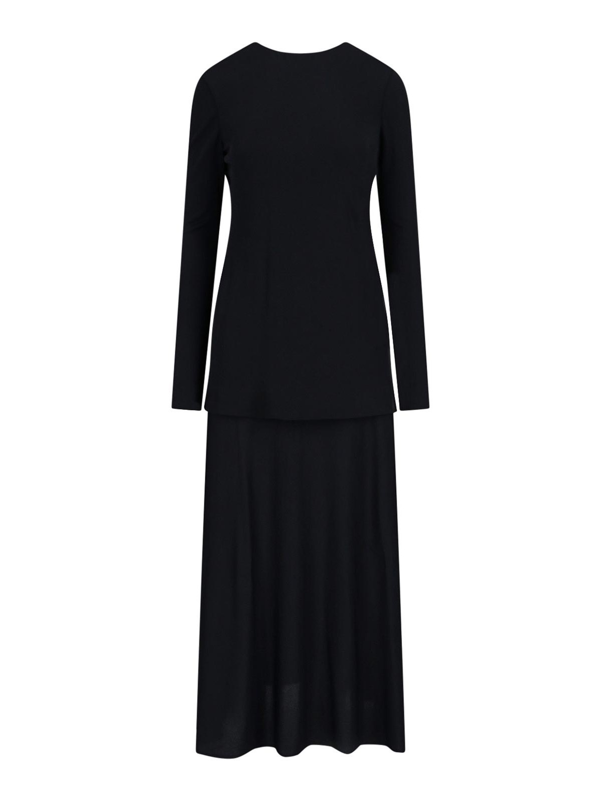 Flared midi dress