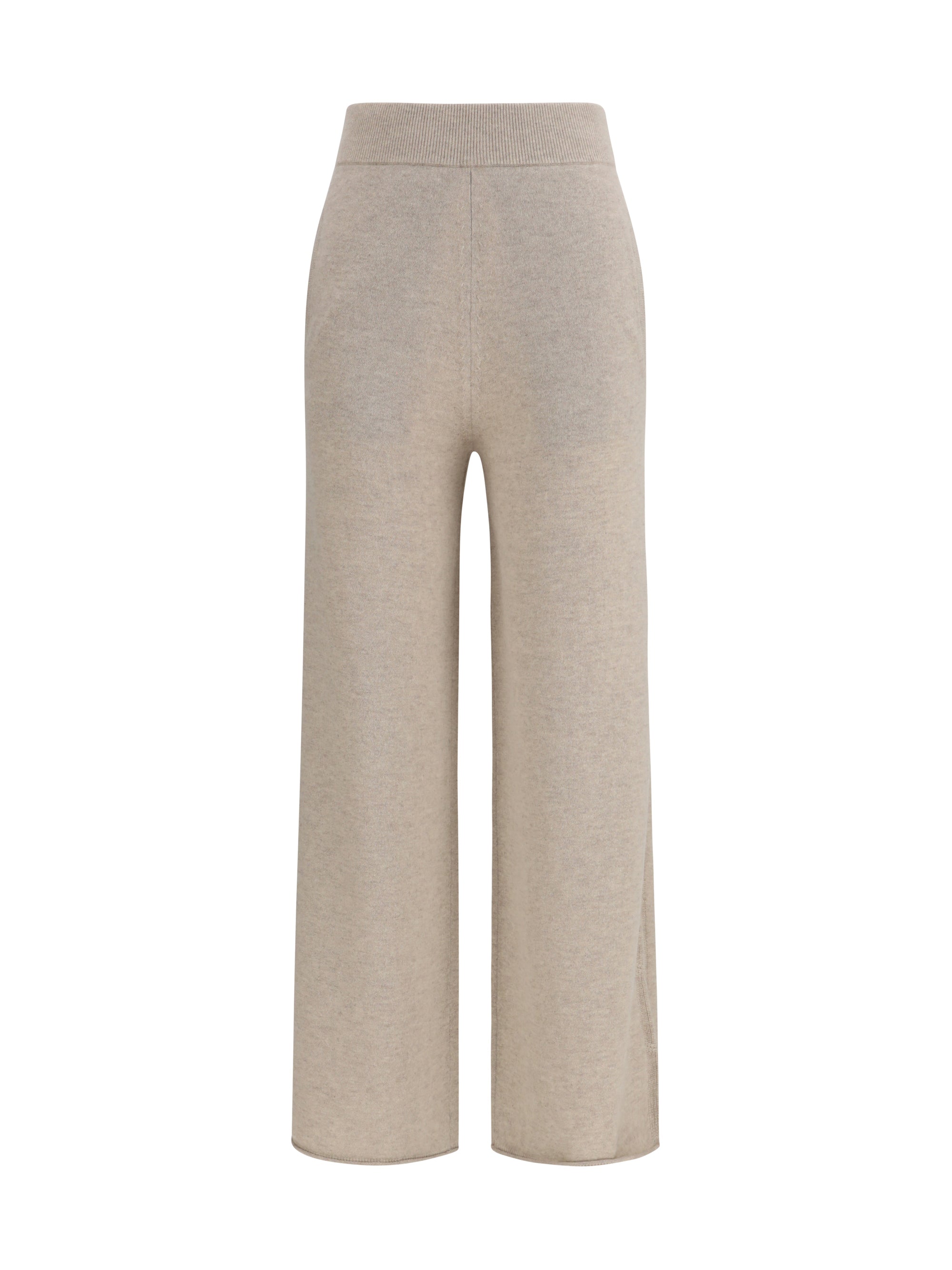 Cashmere Trousers — Beige
