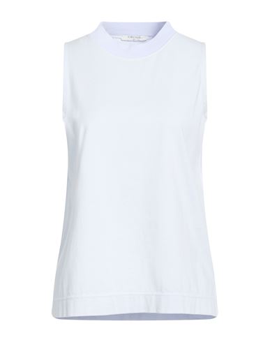 Woman Top Sky blue Size M Cotton