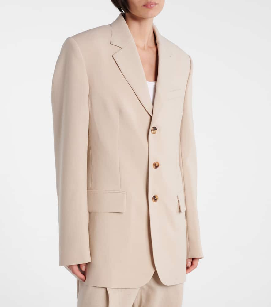 Virgin wool blazer