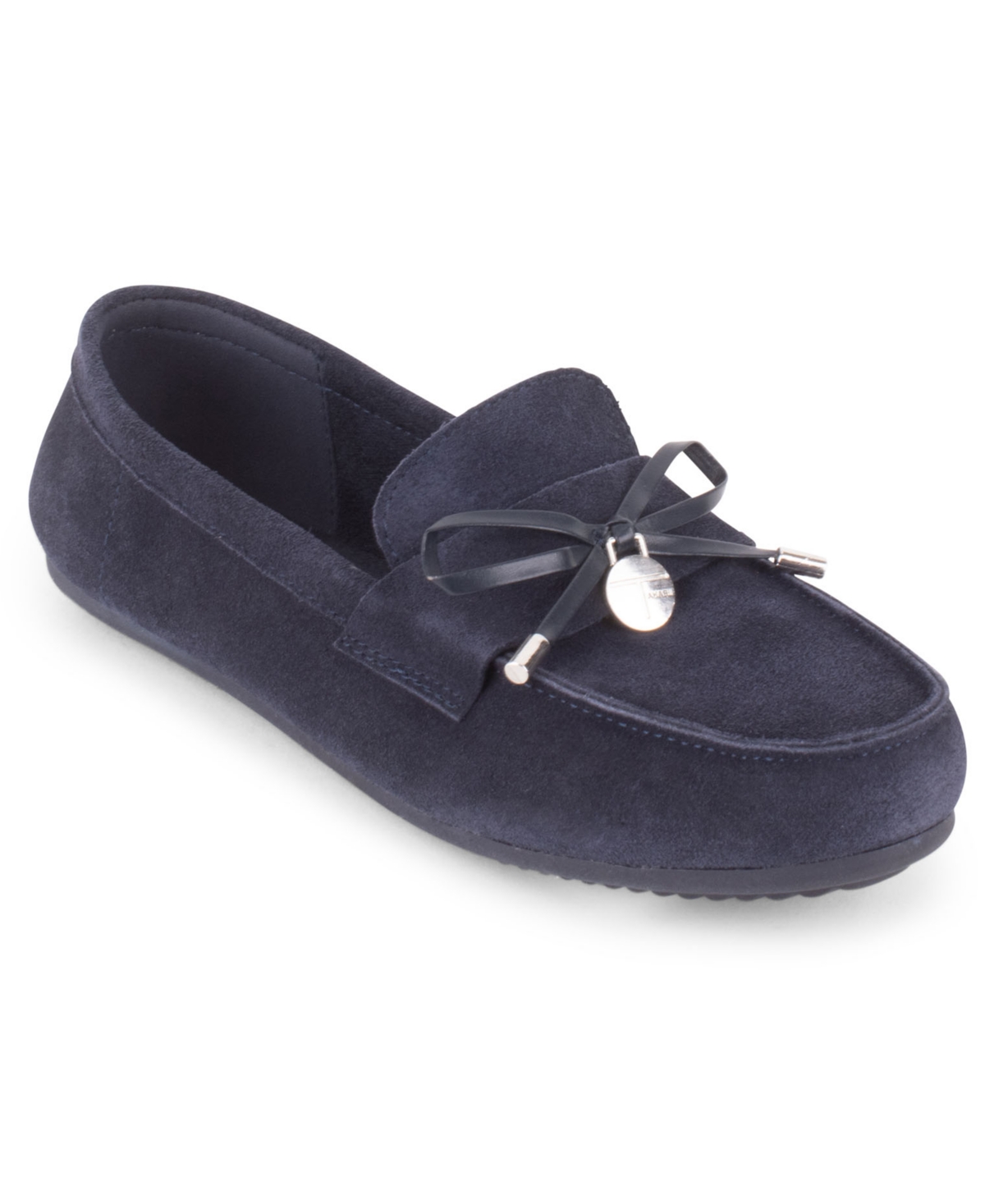 Women's Bergdorf Suede Slip-On Loafers - Navy