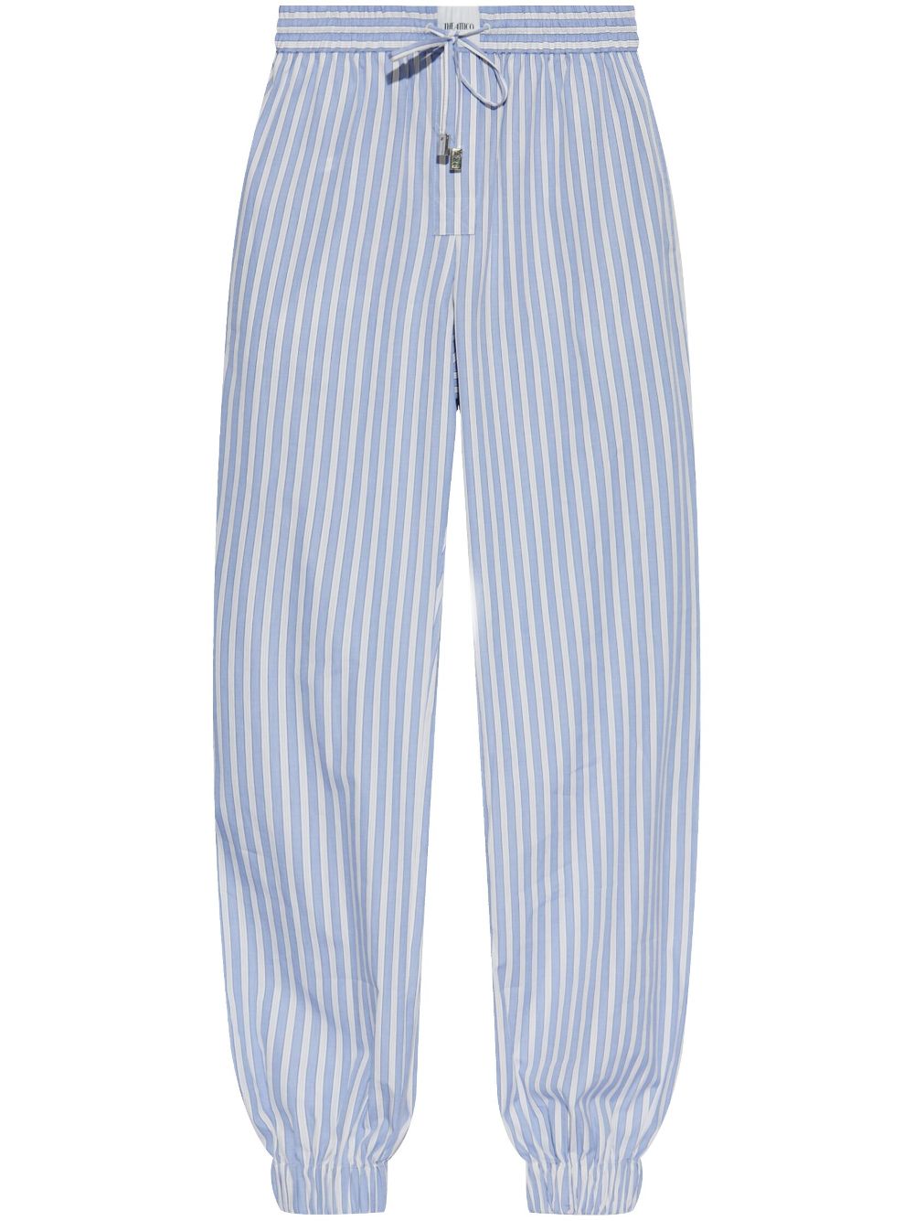 Striped trousers - Blue