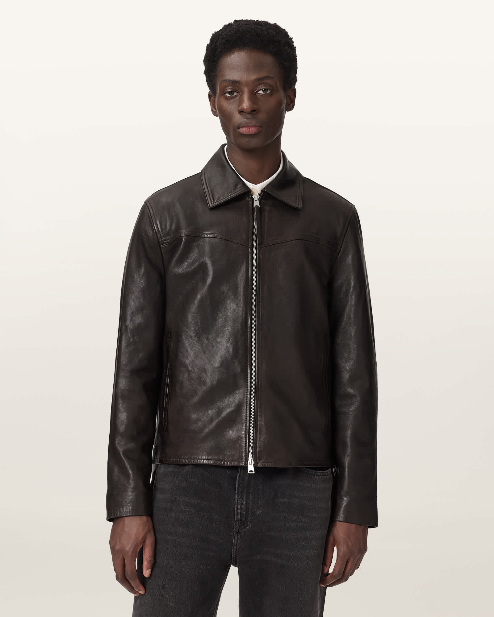Tune Leather Biker Jacket