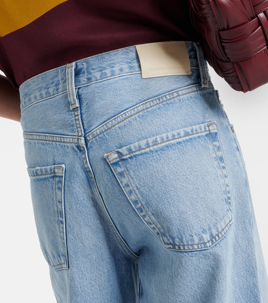 Beverly high-rise wide-leg jeans