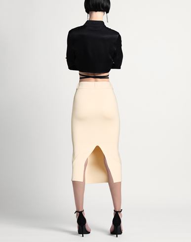 Woman Midi skirt Ivory Size M Viscose, Polyester, Nylon