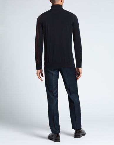 Man Turtleneck Midnight blue Size 44 Virgin Wool