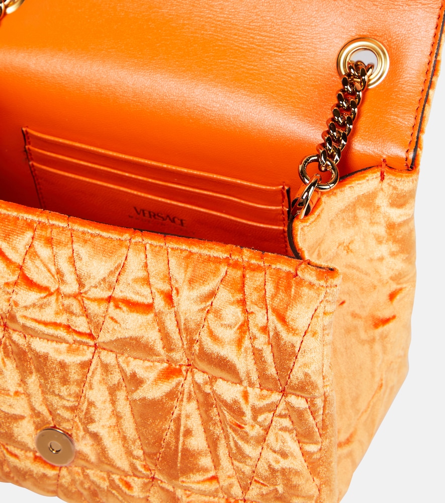 Virtus Small velvet shoulder bag