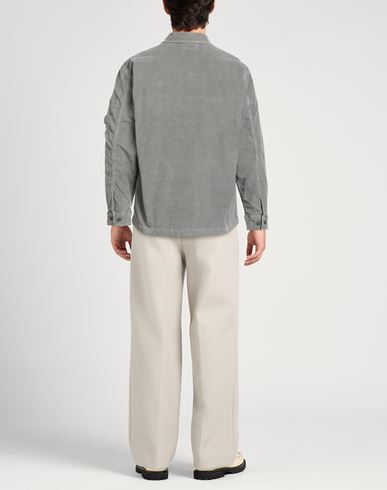 C. p. Company Man Shirt Grey Size L Cotton, Elastane