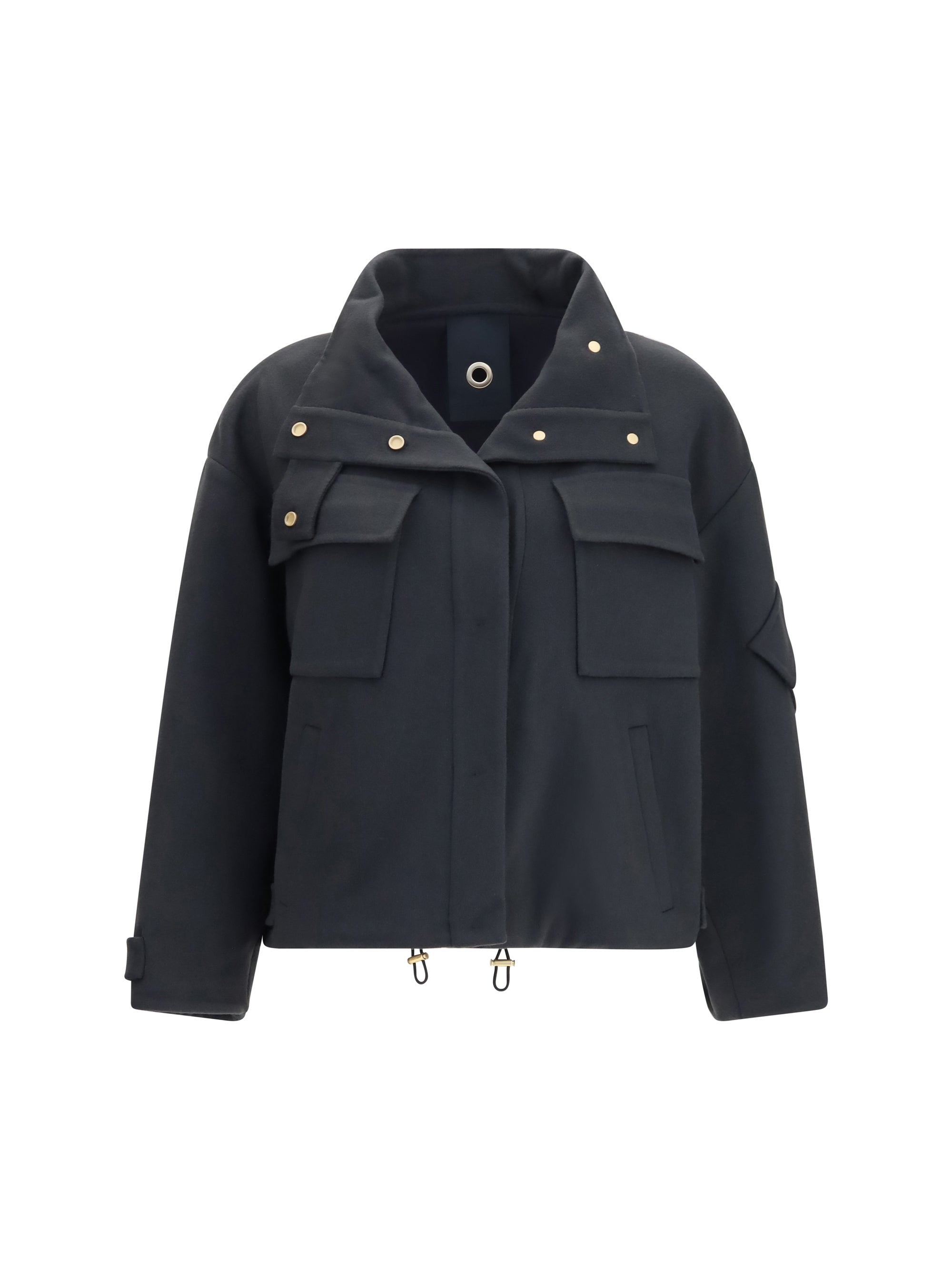 Caban Coat — Black