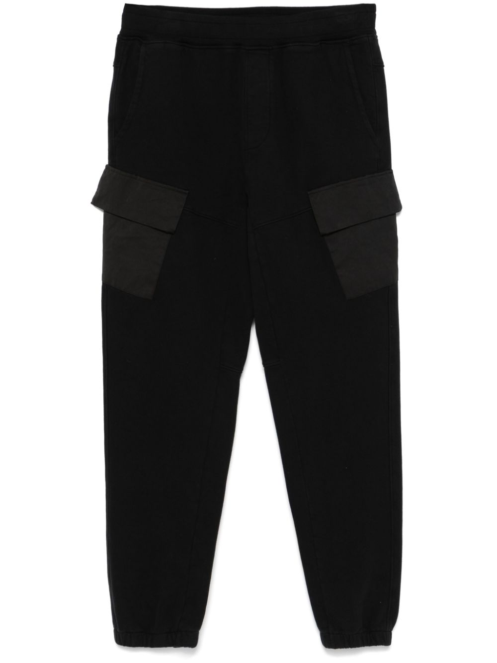 Cotton track pants - Black