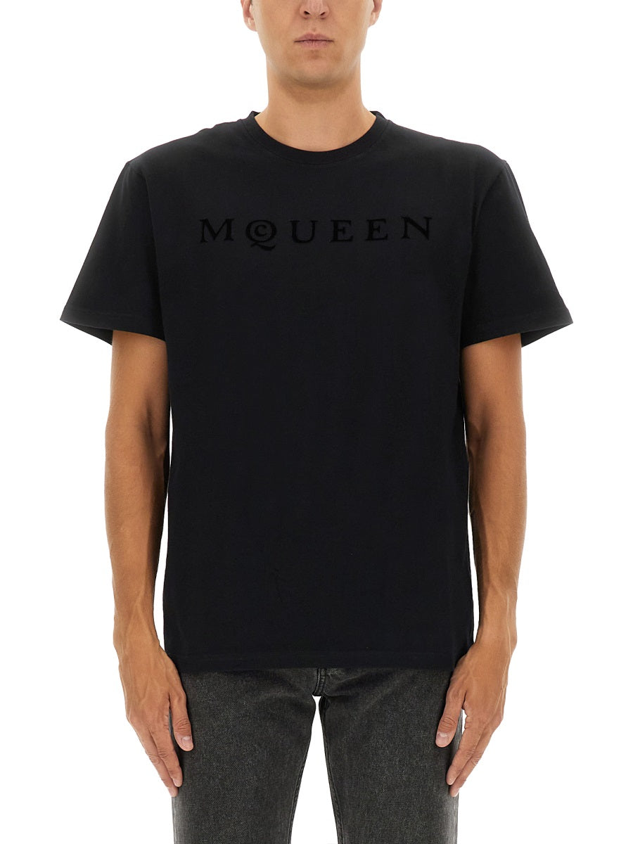Flock Print T-Shirt