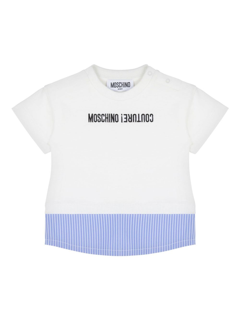 Logo-print cotton T-shirt - White