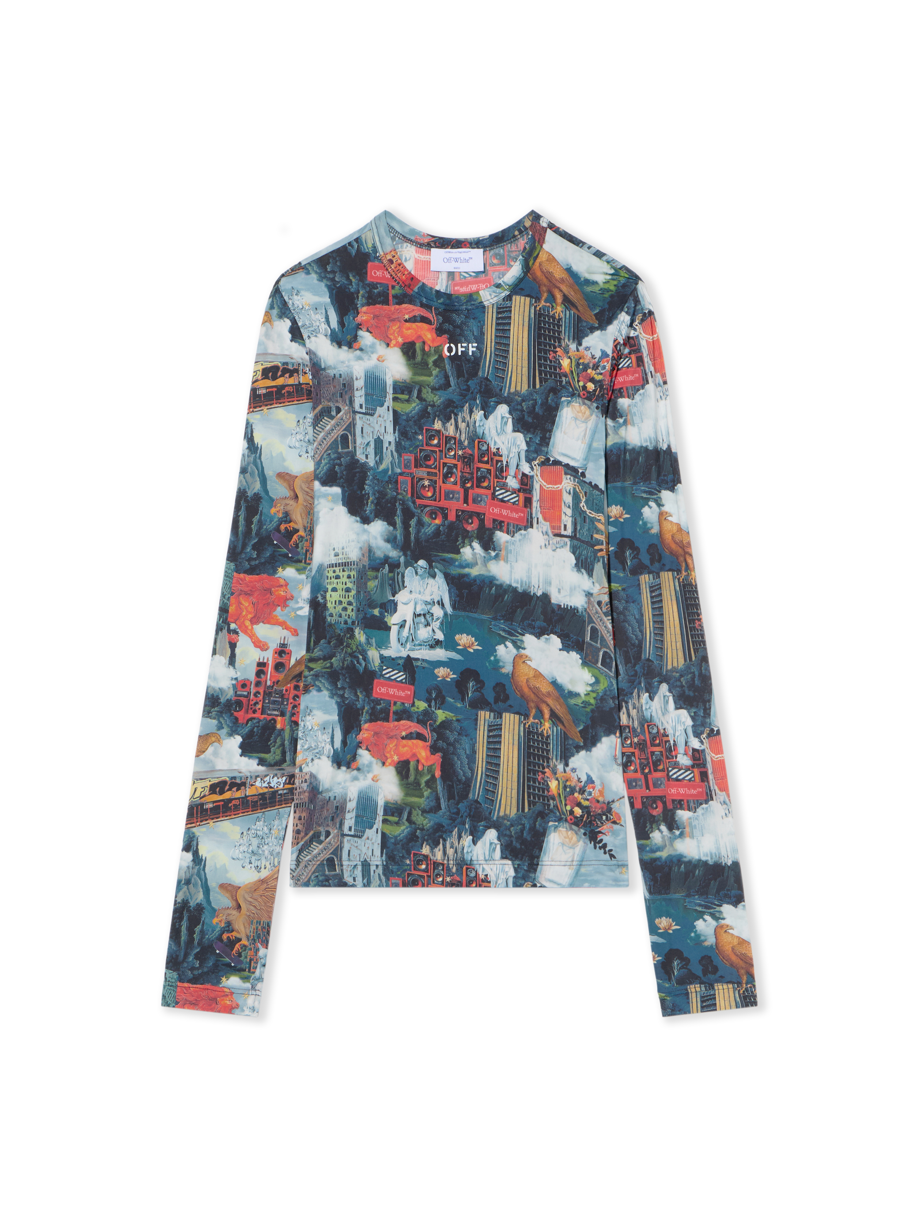 World Paint Second Skin Crew - Female T-shirts And Tops Ai Print