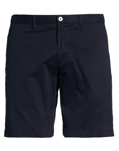 Man Shorts & Bermuda Shorts Midnight blue Size 30 Cotton, Elastane