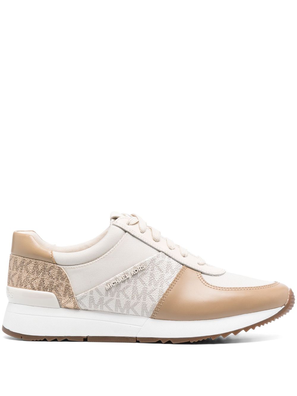 Allie low-top leather sneakers - Neutrals