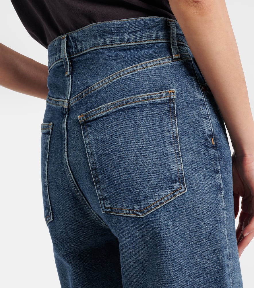 '90s Pinch Waist Crop straight jeans