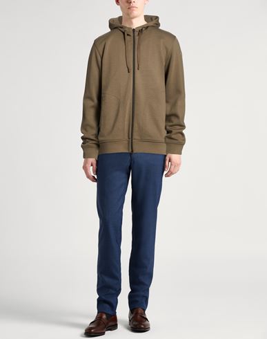 Resort Man Sweatshirt Military green Size 38 Wool, Polyamide