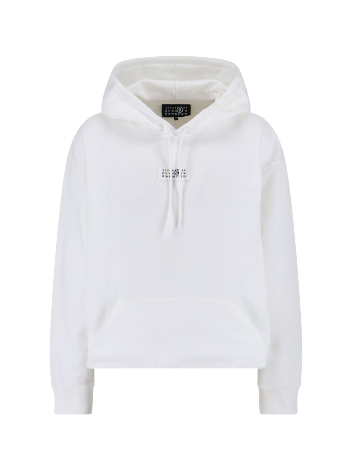 White Cotton Sweatshirt
