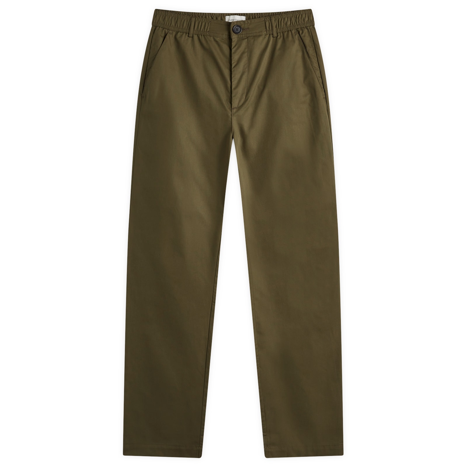 Men's Drawstring Trousers in Green