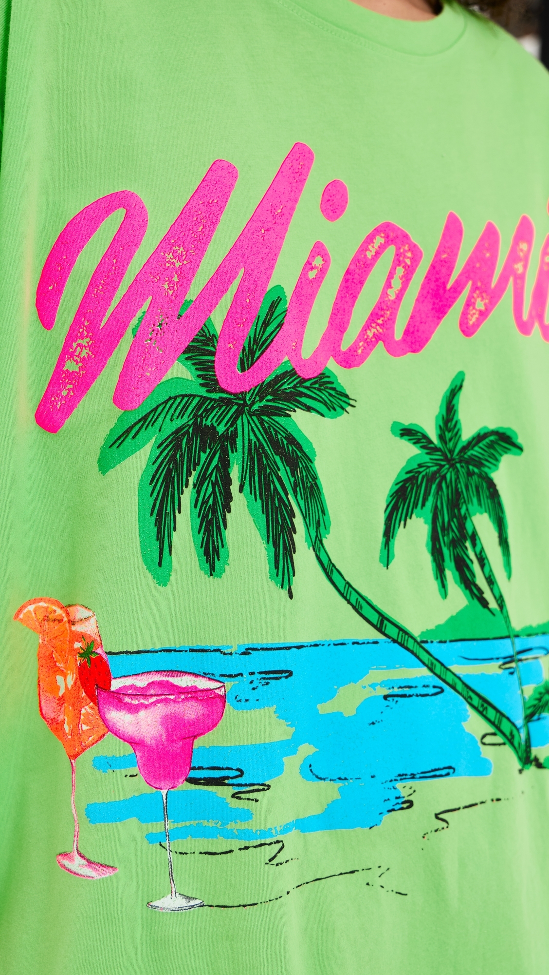 Travis Tee Miami Beach Graphic