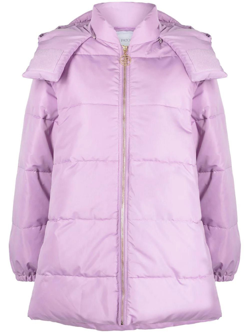 Parka With Detachable Sleeves