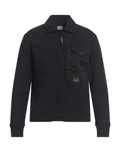 C. p. Company Man Sweatshirt Midnight blue Size XS Cotton, Elastane