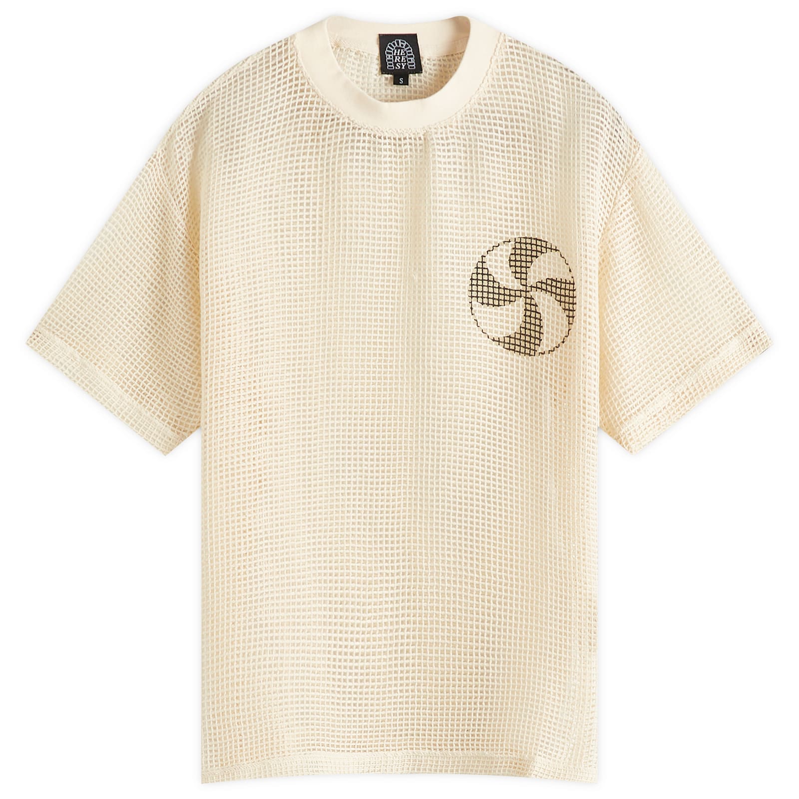 Heresy Women's Mesh T-Shirt in Ecru