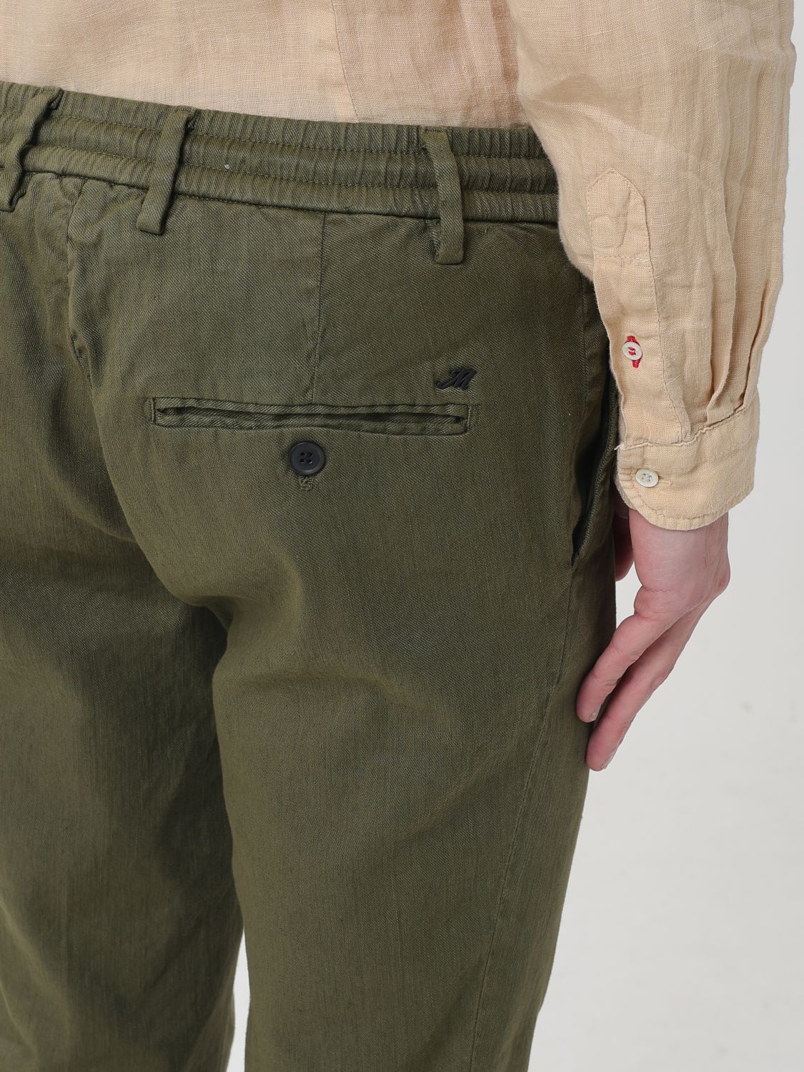 Pants Men color Forest Green