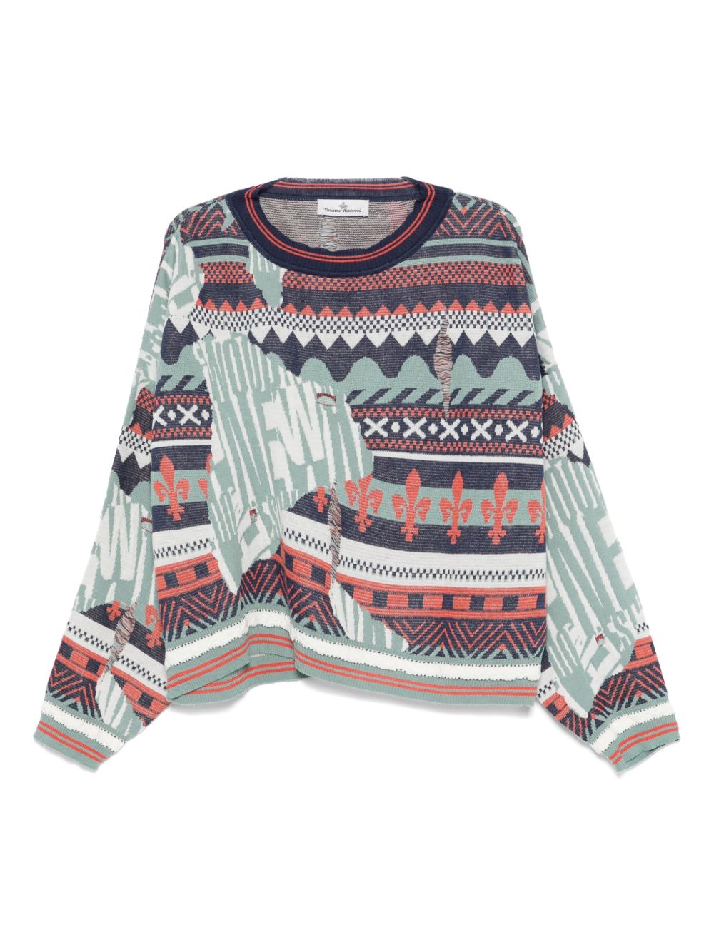 Wool-blend sweater - Blue