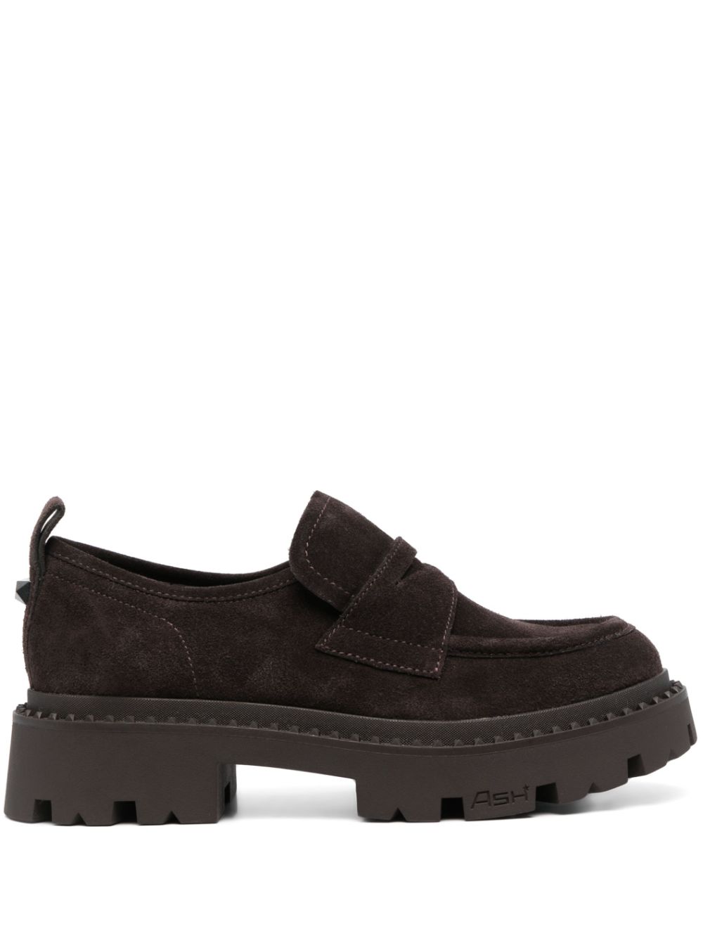 Genial Loafers In Dark Brown Suede