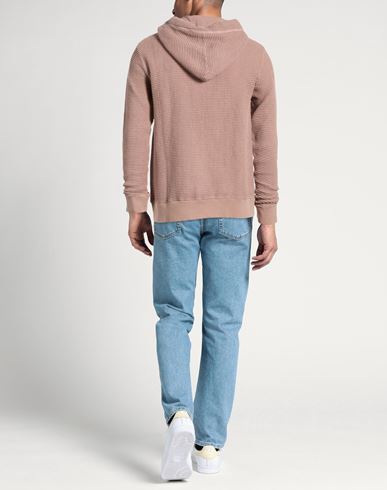 Man Sweatshirt Salmon pink Size M Cotton