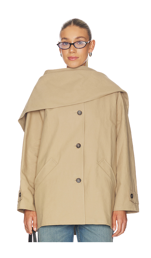 Rue Sophie Meline Jacket in Beige. S. Also in XS