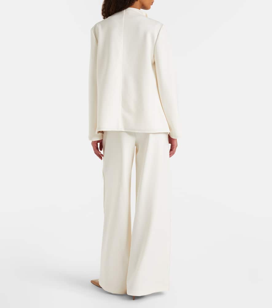 Nigella jersey wide-leg pants
