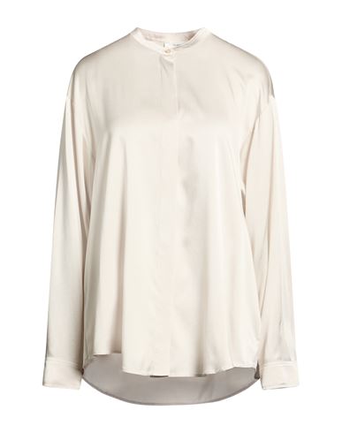 Forte_forte Woman Shirt Ivory Size 3 Silk, Elastane