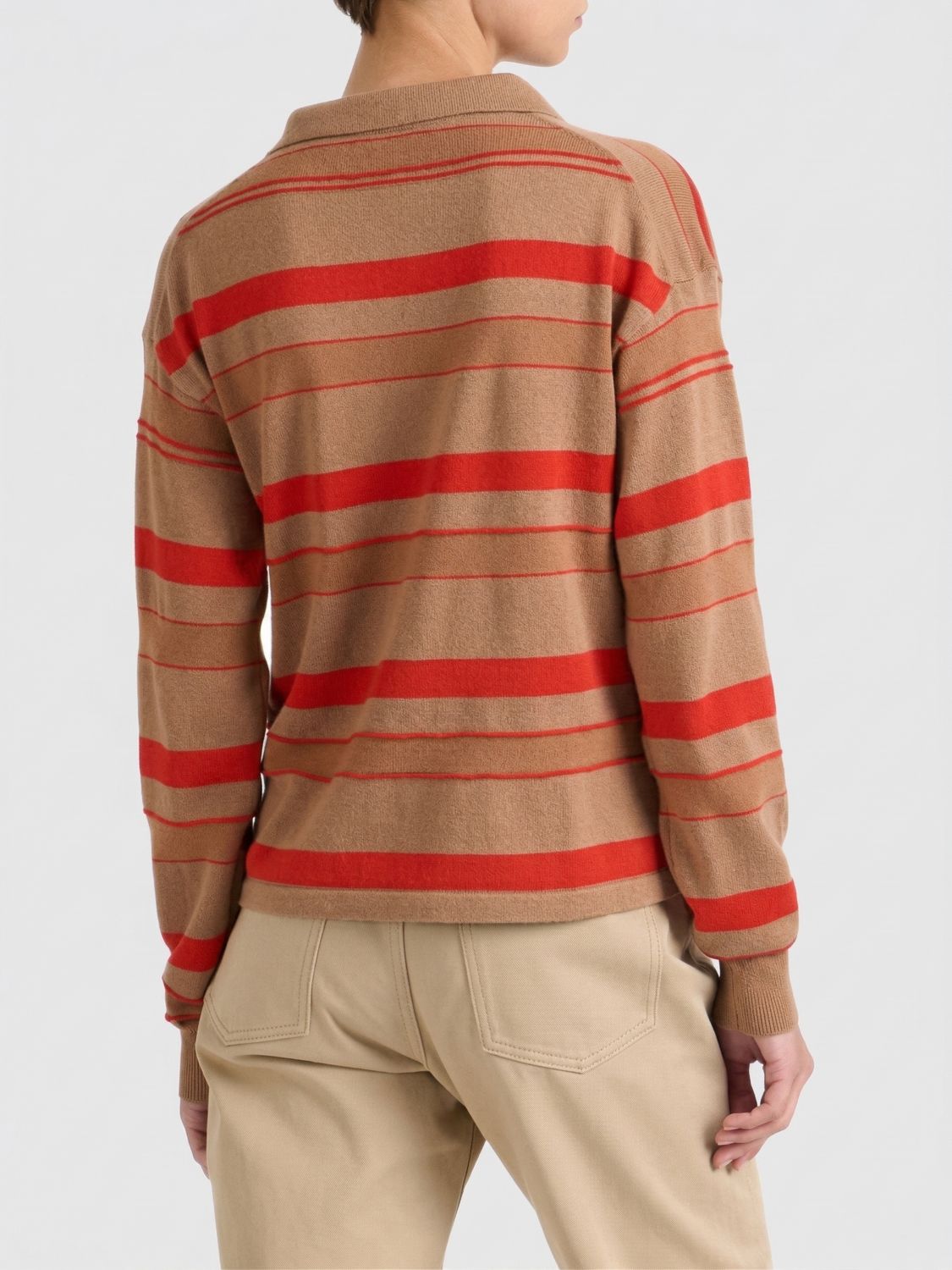 Knitted Rugby Polo Navy