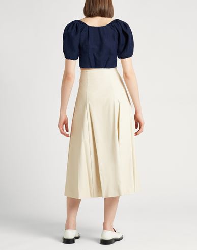 Woman Top Navy Size M Organic Linen